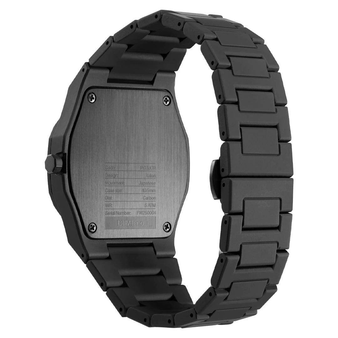 Orologio D1 Milano Polycarbon Poly Carbonium D1-PCBJCR