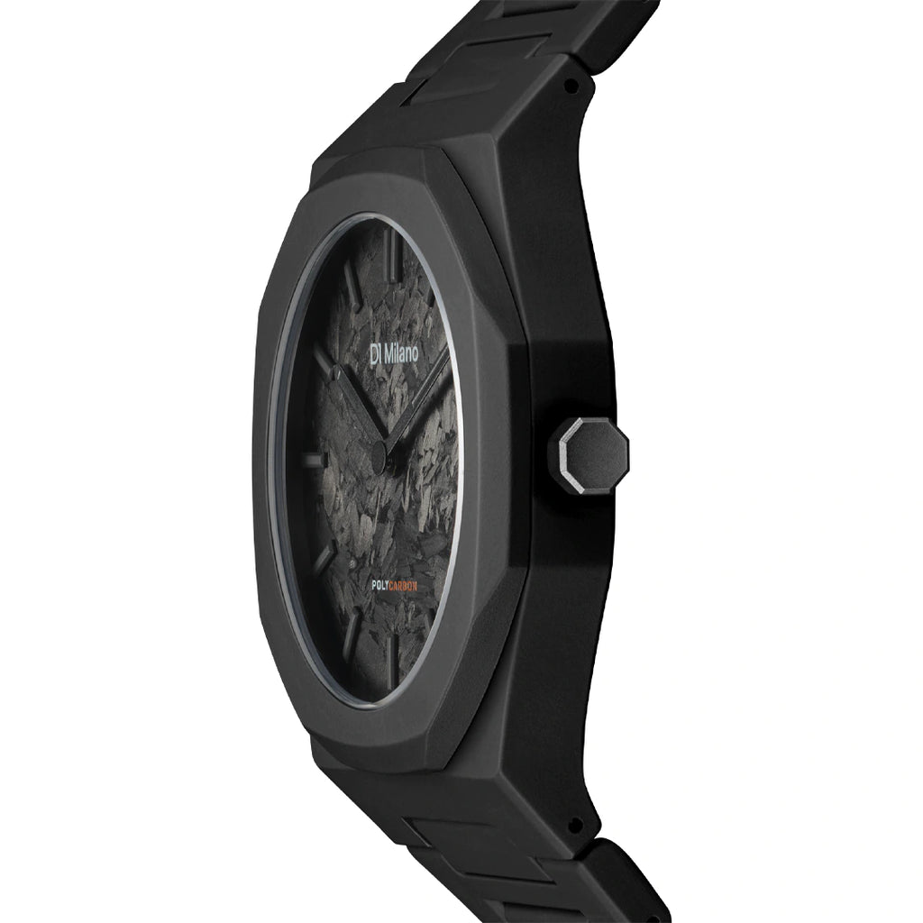Orologio D1 Milano Polycarbon Poly Carbonium D1-PCBJCR