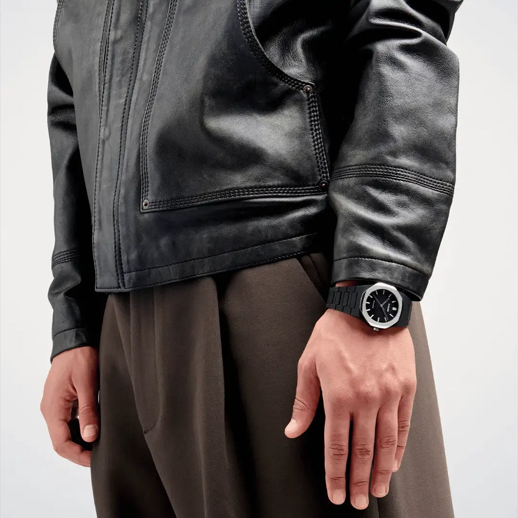 Orologio D1 Milano Polycarbon Space Grey Black D1-PCBJ13