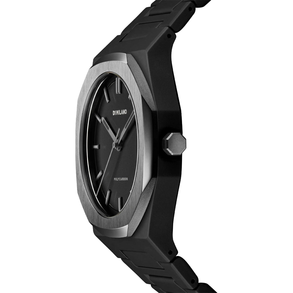 Orologio D1 Milano Polycarbon Space Grey Black D1-PCBJ13