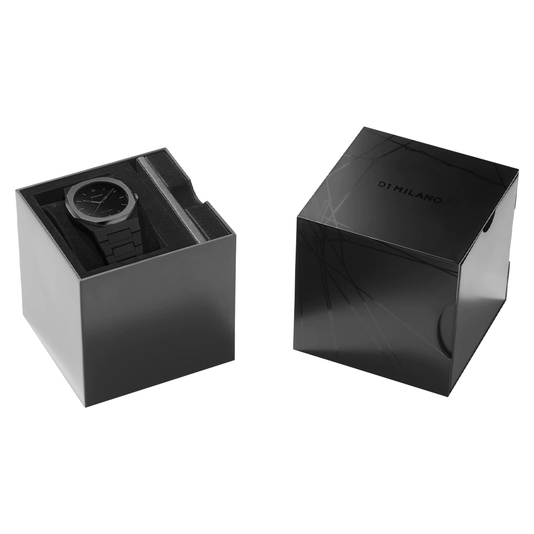 Orologio D1 Milano Polycarbon Space Grey Black D1-PCBJ13