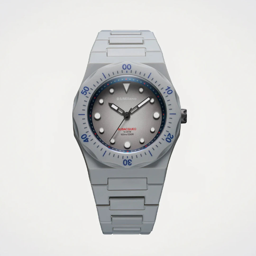 Orologio D1 Milano Steel Diver Polycarbon 40,5 mm D1-PDBJ03