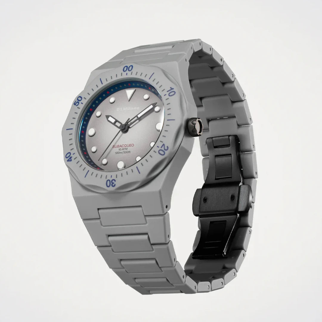 Orologio D1 Milano Steel Diver Polycarbon 40,5 mm D1-PDBJ03