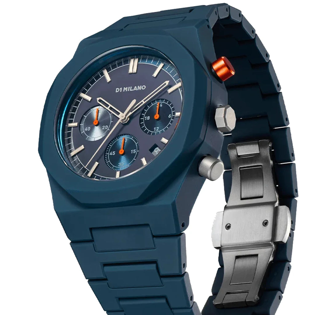 Orologio D1 Milano Polychrono Neptune Blue D1-PHBJ09