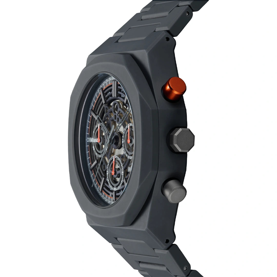 Orologio D1 Milano Polychrono Skeleton Model K D1-PHBJ10