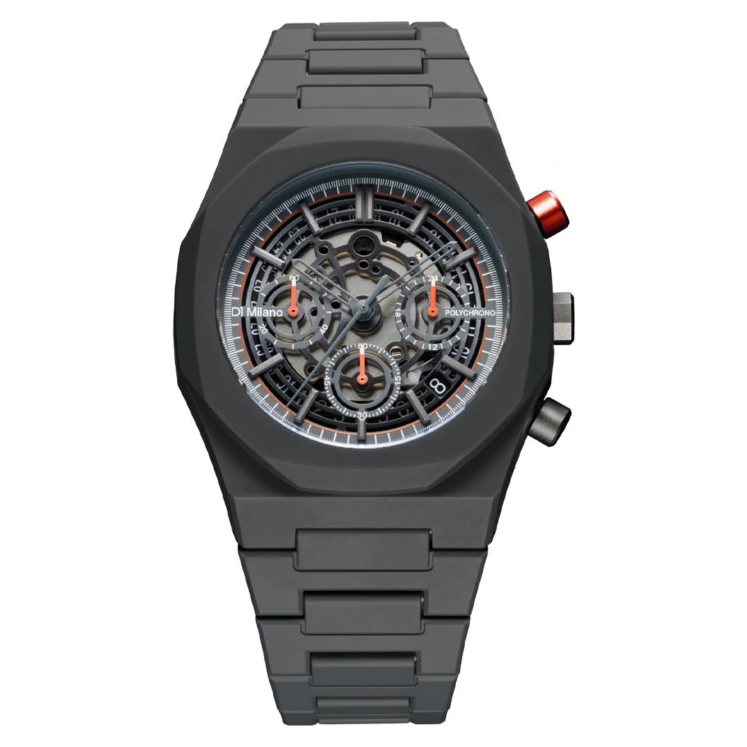 Orologio D1 Milano Polychrono Skeleton Model K D1-PHBJ10