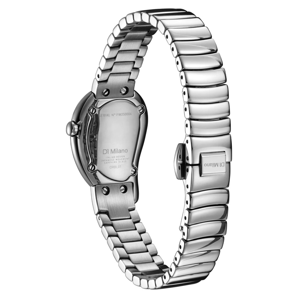 Orologio D1 Milano Pure Drop Silver D1-DRBL01