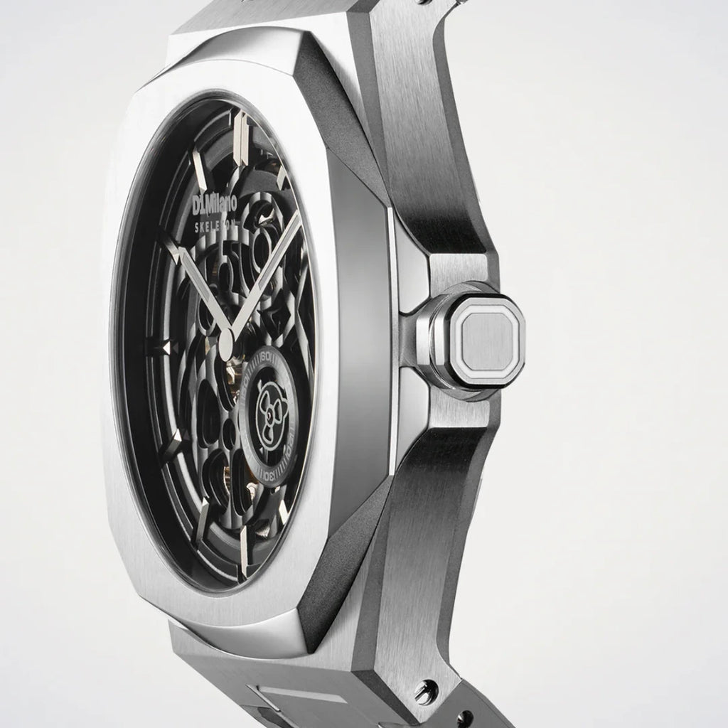 Orologio D1 Milano Camo Marvel Skeleton 41,5 mm D1-SKRJ20