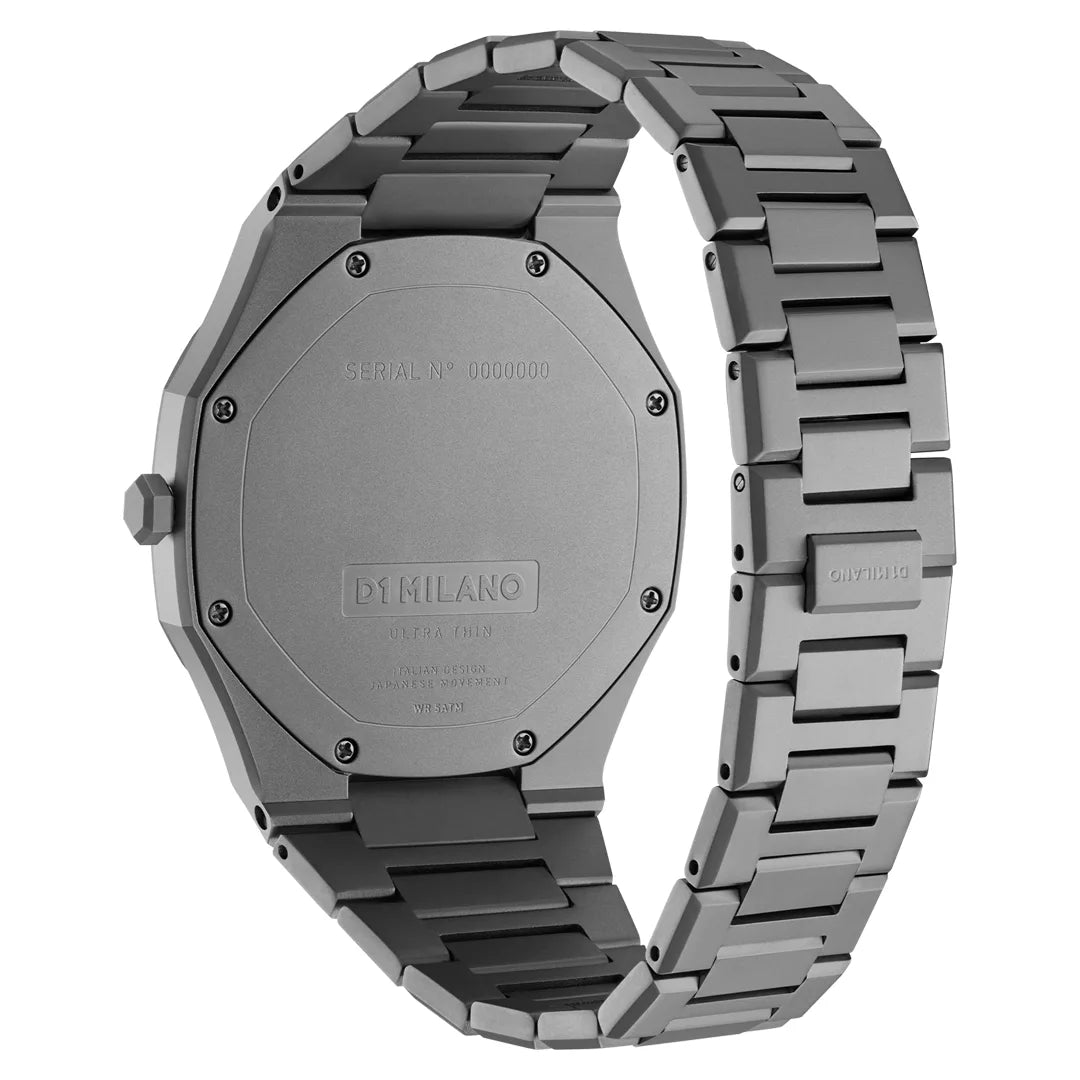 Orologio D1 Milano Ultra Thin Antracite D1-UTBJ22