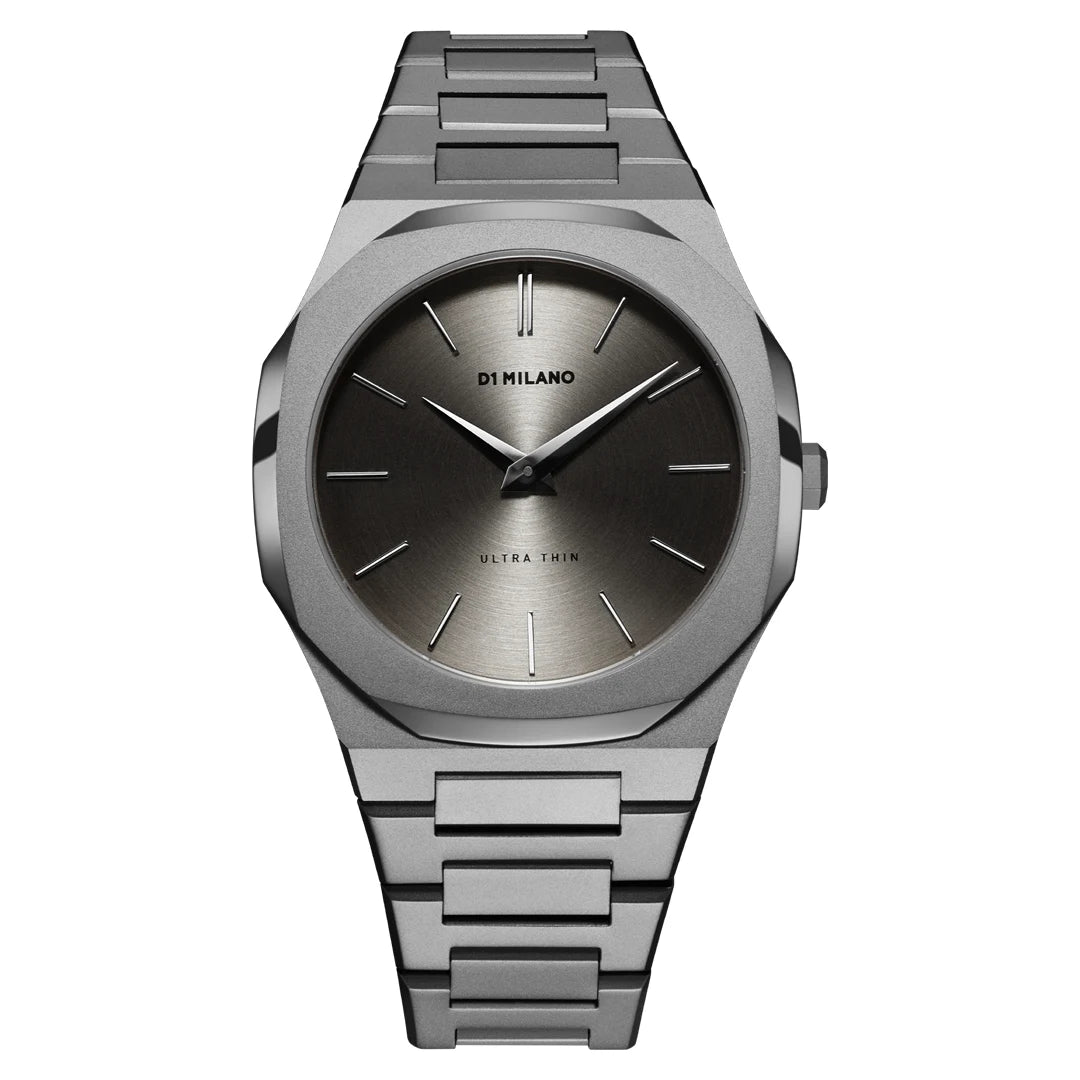 Orologio D1 Milano Ultra Thin Antracite D1-UTBJ22
