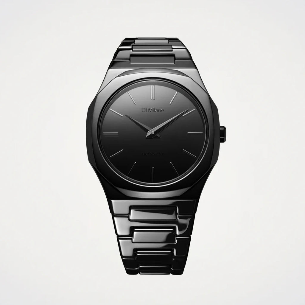 Orologio D1 Milano Black Mirror Ultra Thin 38 mm D1-UTBU09