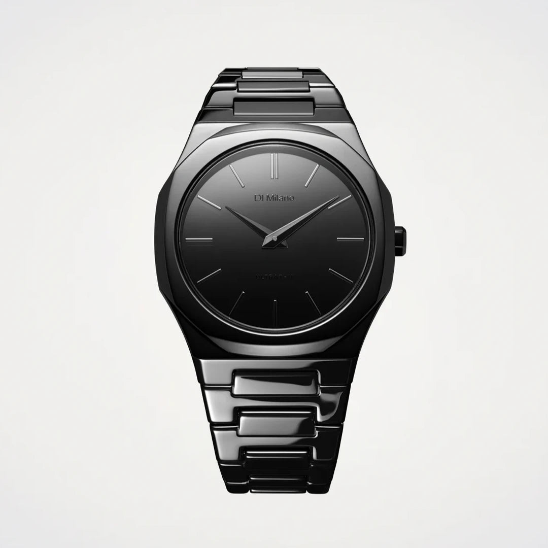 Orologio D1 Milano Black Mirror Ultra Thin 38 mm D1-UTBU09