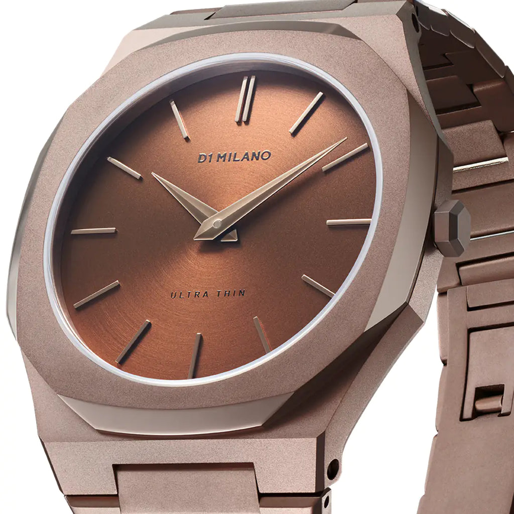 Orologio D1 Milano Ultra Thin Chocolate D1-UTBJ10