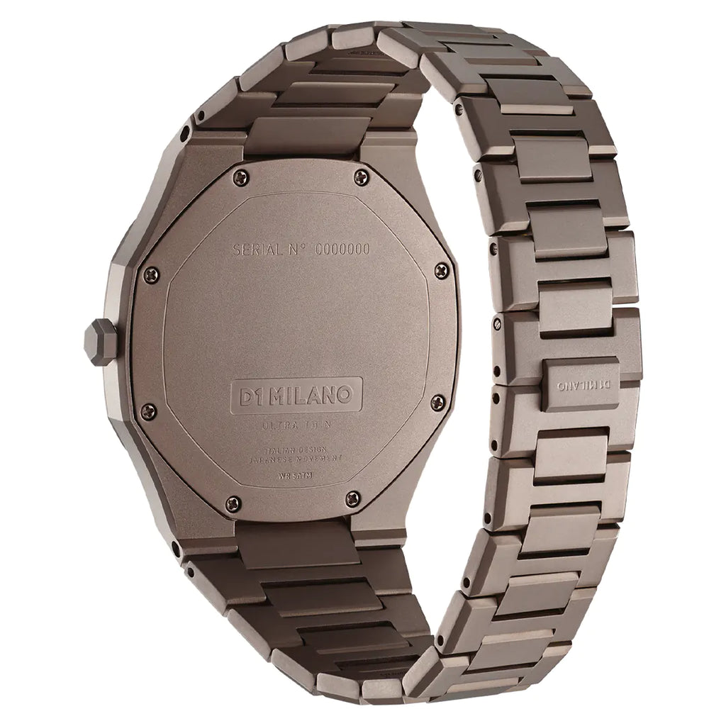 Orologio D1 Milano Ultra Thin Chocolate D1-UTBJ10