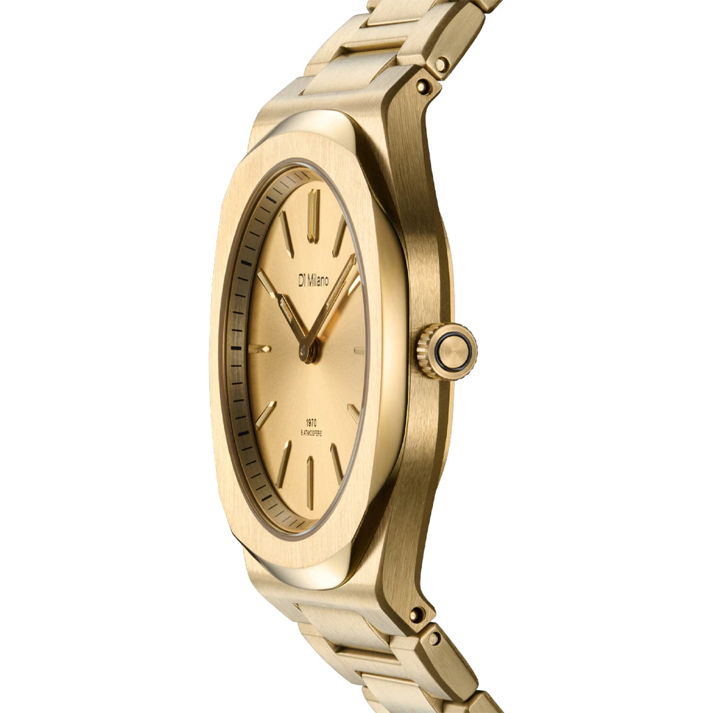 Orologio D1 Milano Ultra-Thin Gold Mellow 34 mm D1-UHBL02