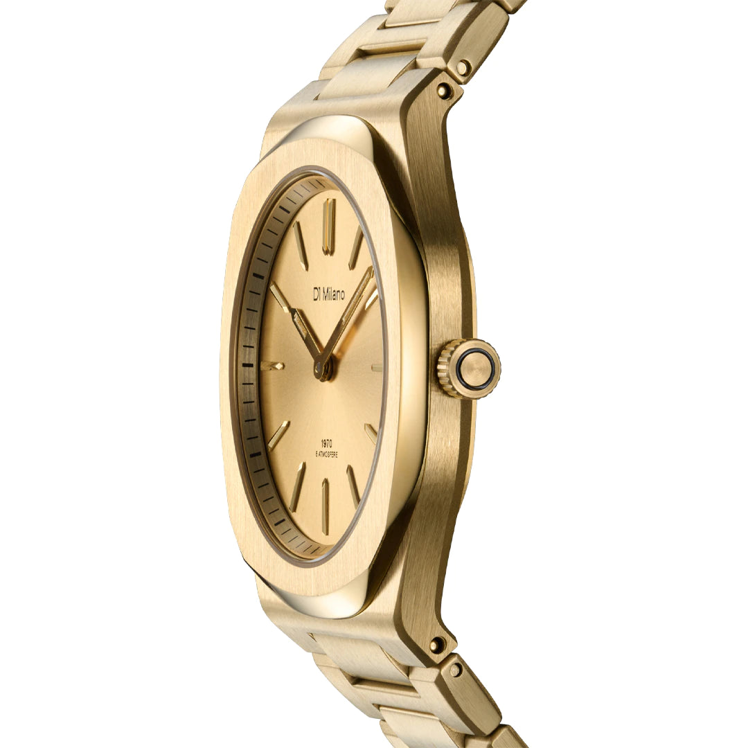 Orologio D1 Milano Ultra-Thin Gold Mellow 34 mm D1-UHBL02