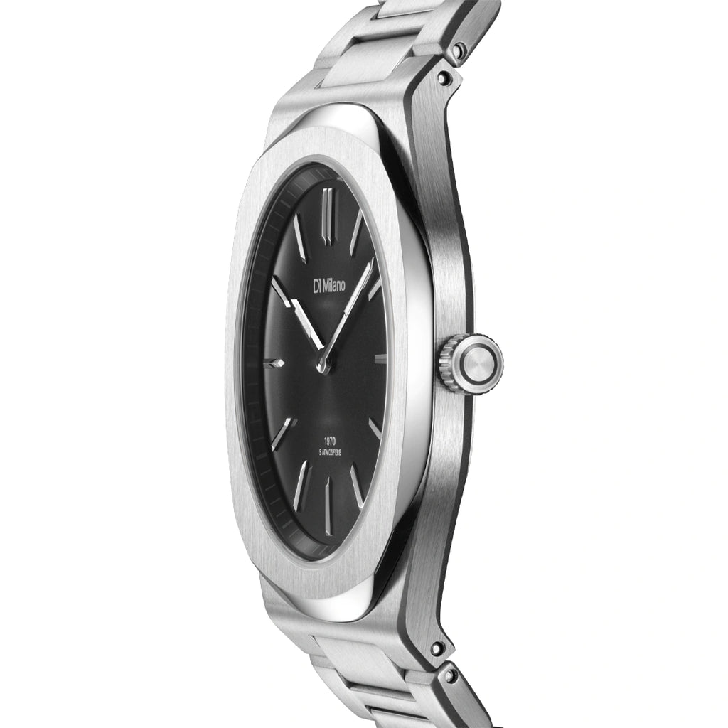 Orologio D1 Milano Ultra Thin Groovy Black D1-UHBJ01
