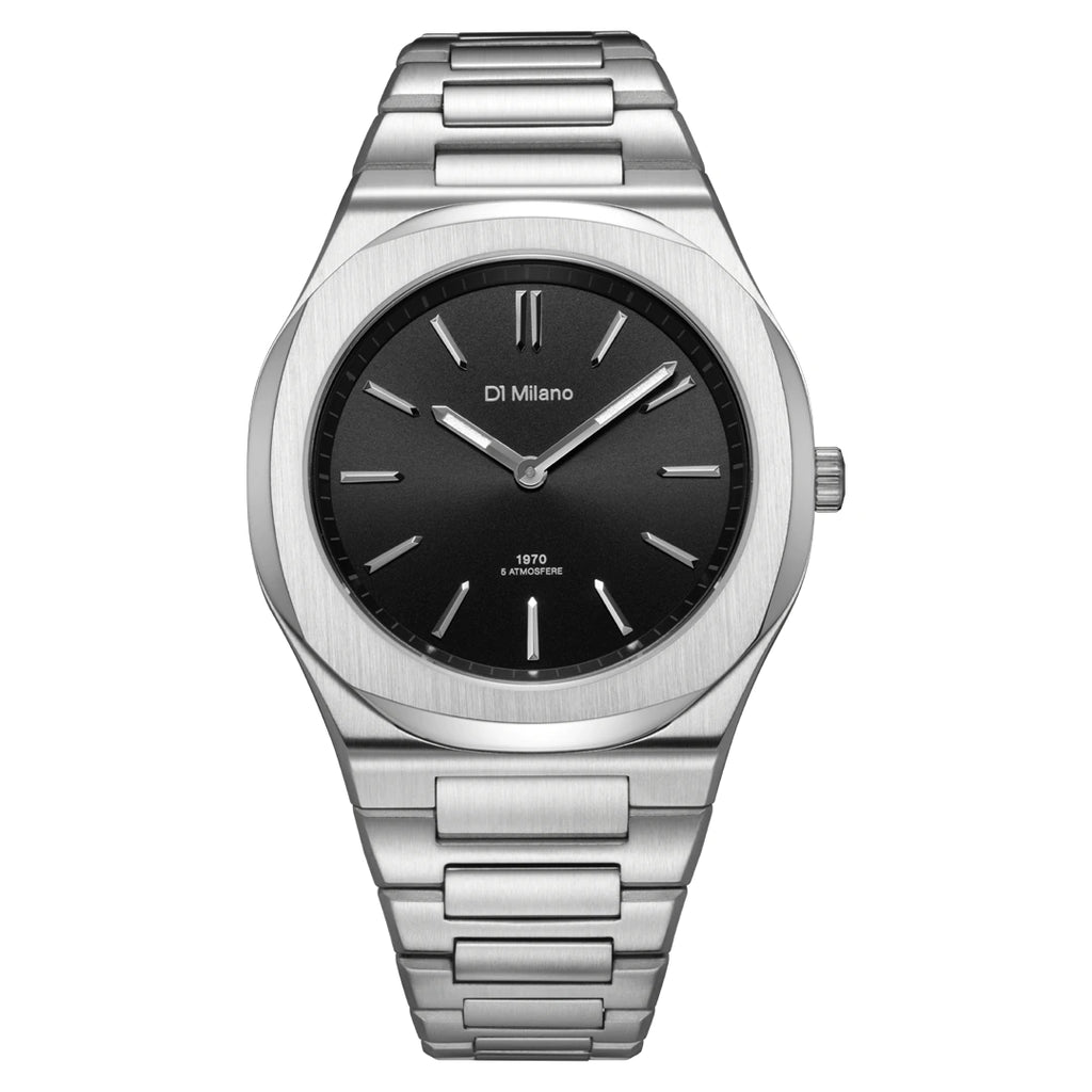 Orologio D1 Milano Ultra Thin Groovy Black D1-UHBJ01