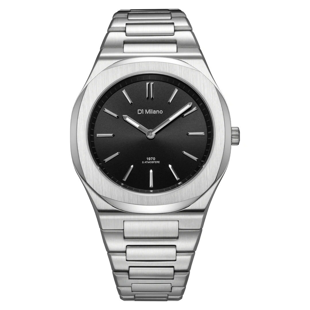 Orologio D1 Milano Ultra Thin Groovy Black D1-UHBJ01