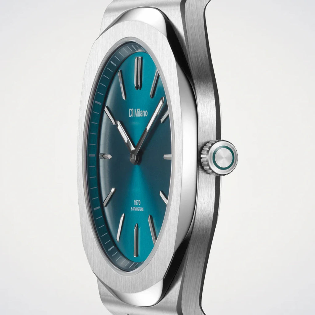 Orologio D1 Milano Groovy Green Ultra Thin 39 mm D1-UHBJ03
