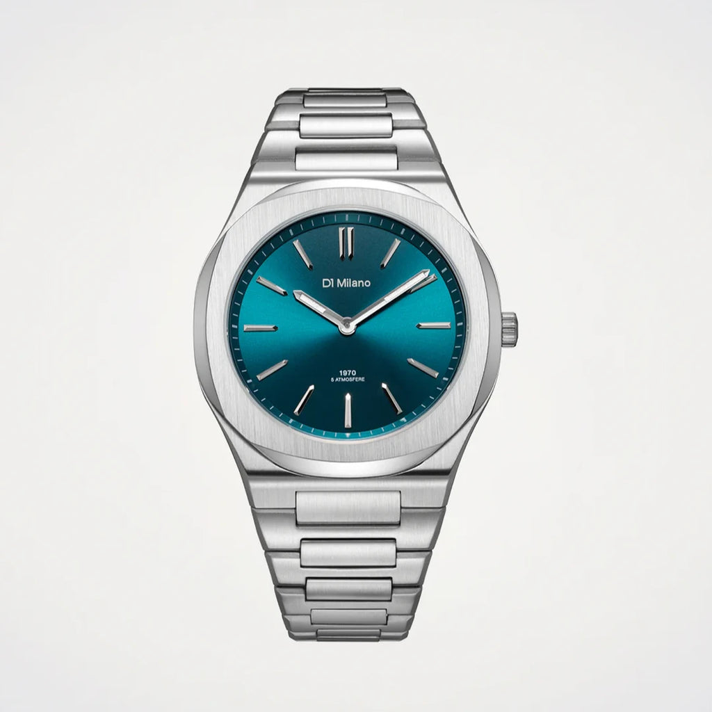 Orologio D1 Milano Groovy Green Ultra Thin 39 mm D1-UHBJ03