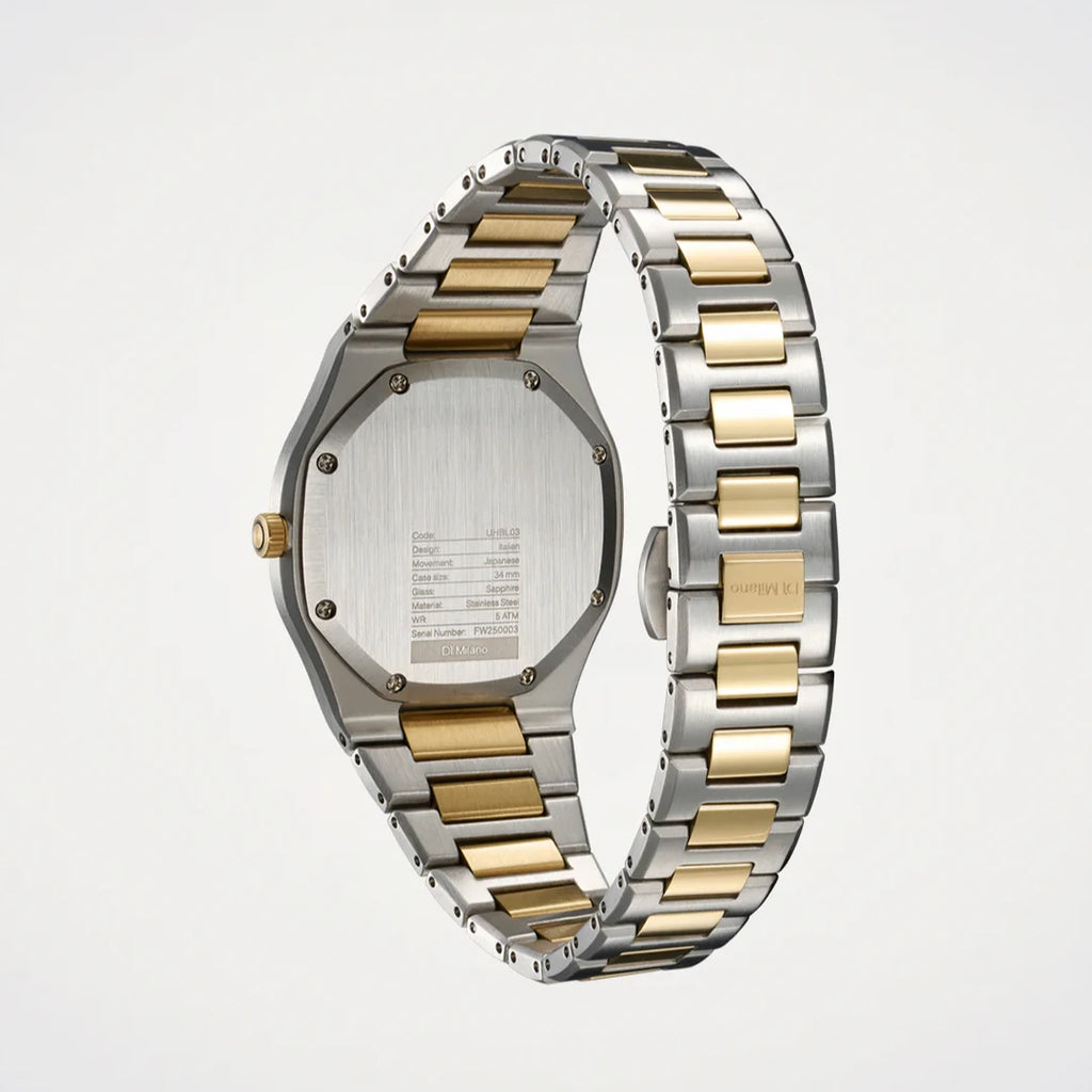 Orologio D1 Milano Tone Mellow Ultra Thin 34 mm D1-UHBL03