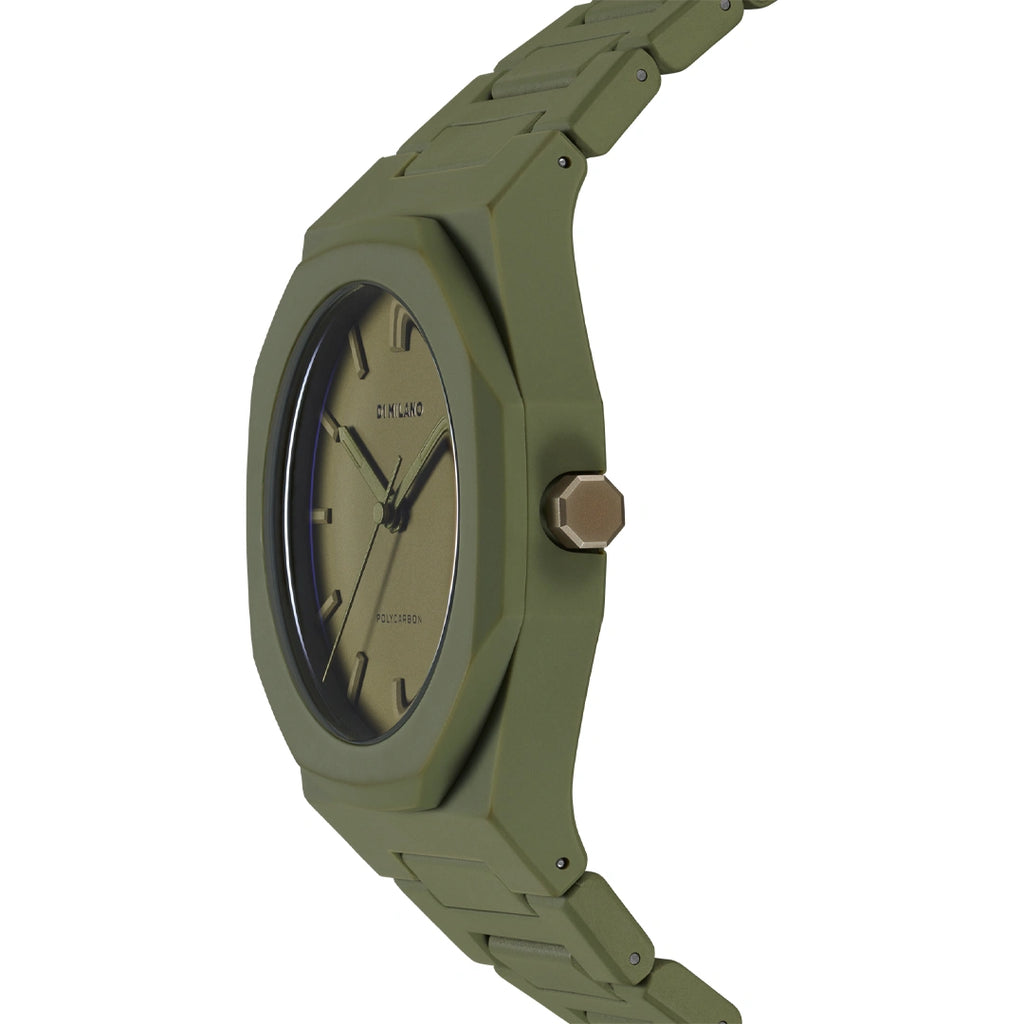 Orologio D1 Milano Polycarbon Shadow Military Green D1-PCBJ22