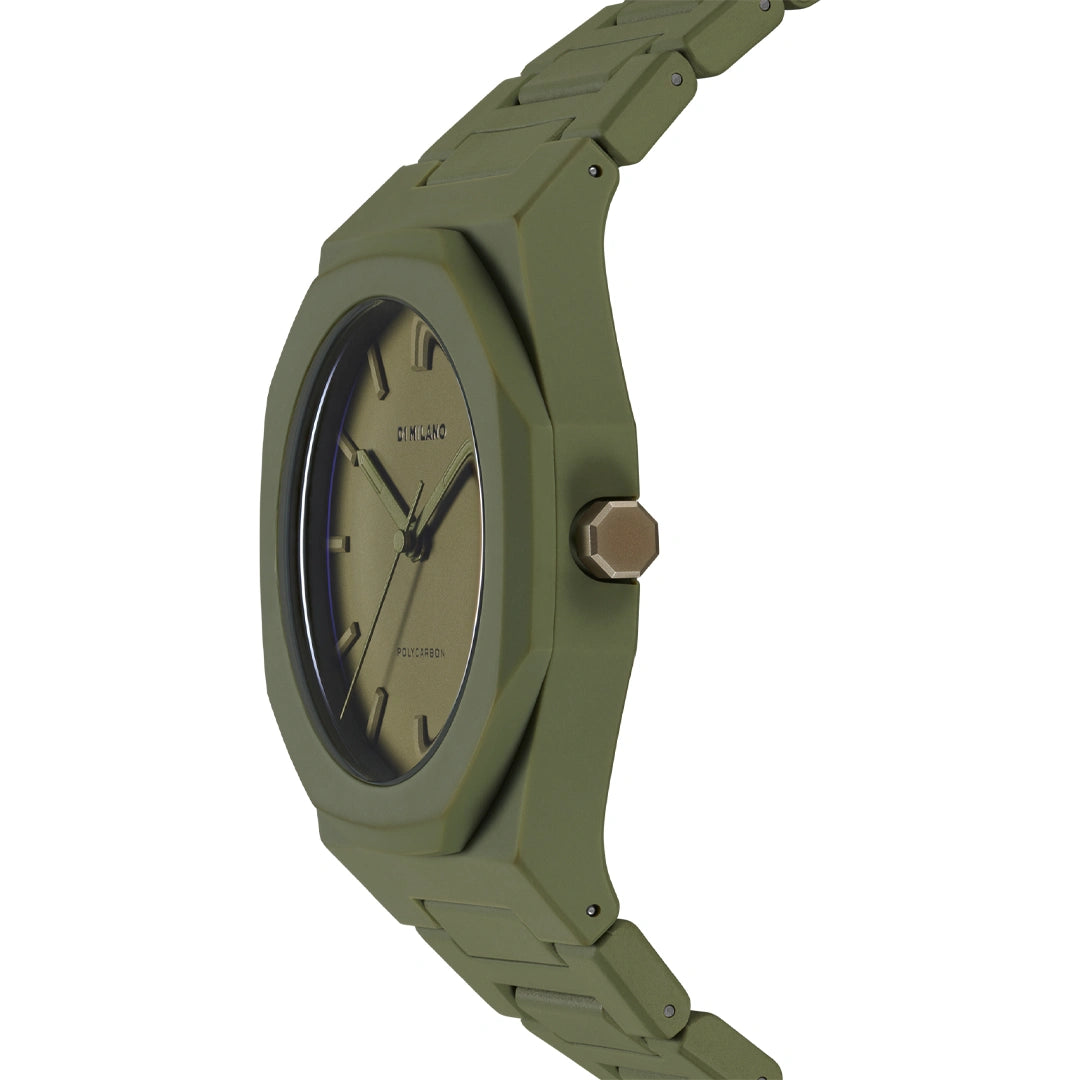 Orologio D1 Milano Polycarbon Shadow Military Green D1-PCBJ22