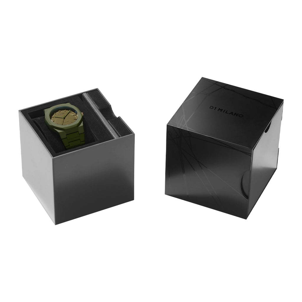 Orologio D1 Milano Polycarbon Shadow Military Green D1-PCBJ22