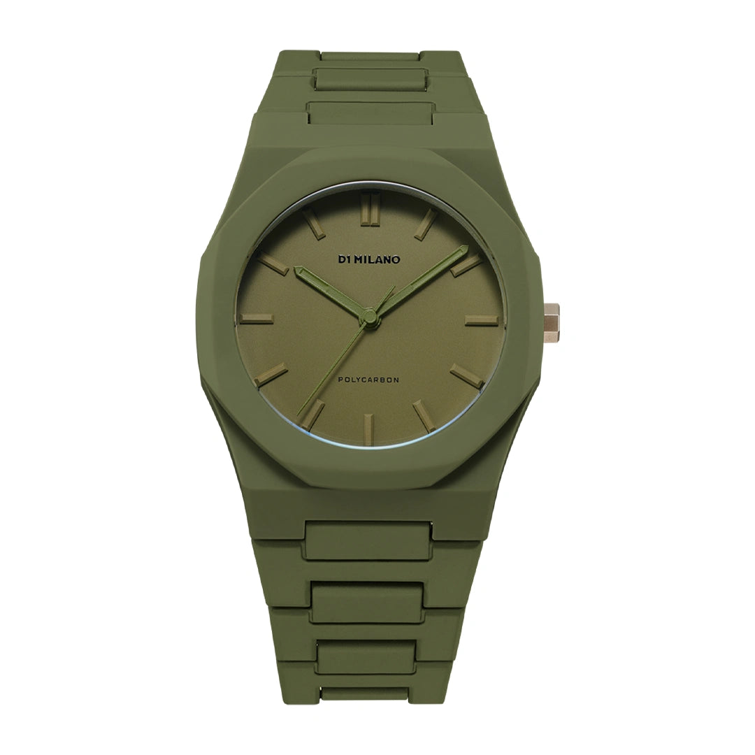 Orologio D1 Milano Polycarbon Shadow Military Green D1-PCBJ22