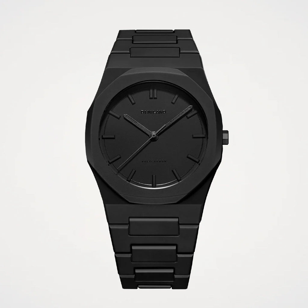 Orologio D1 Milano Polycarbon Shadow Total Black D1-PCBJ10