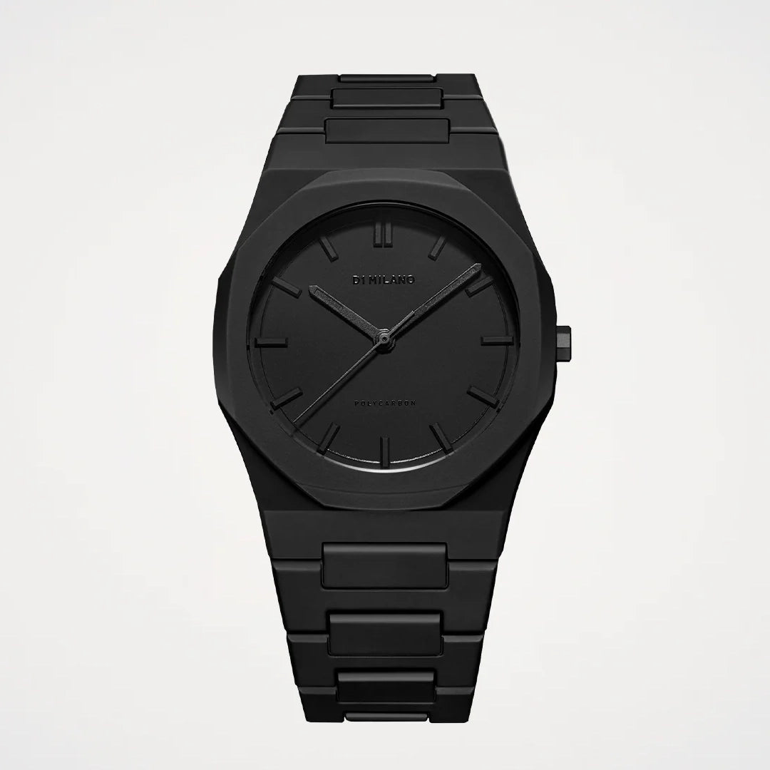 Orologio D1 Milano Polycarbon Shadow Total Black D1-PCBJ10
