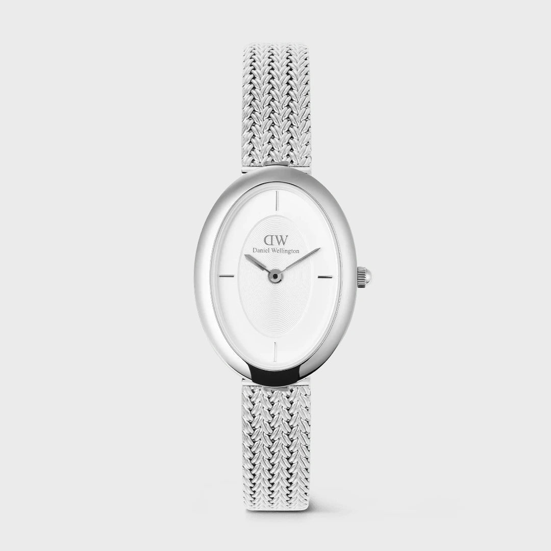 Orologio Daniel Wellington Juliette Sunray Acciaio e Cinturno Maglia Intrecciata DW00100884