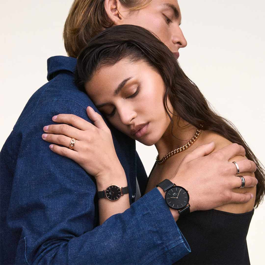 Orologio Daniel Wellington Petite Ashfield Acciaio Solo Tempo DW00100245
