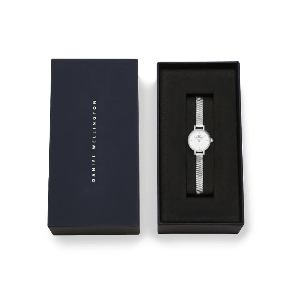 Orologio Daniel Wellington Petite Mini Sterling Acciaio e Cinturino Maglia Milano DW00100746