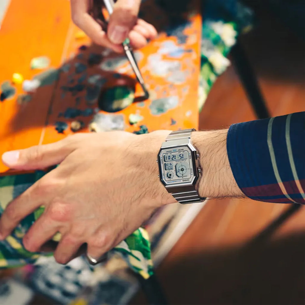 Orologio Digitale Casio Acciaio A130WE-7AEF