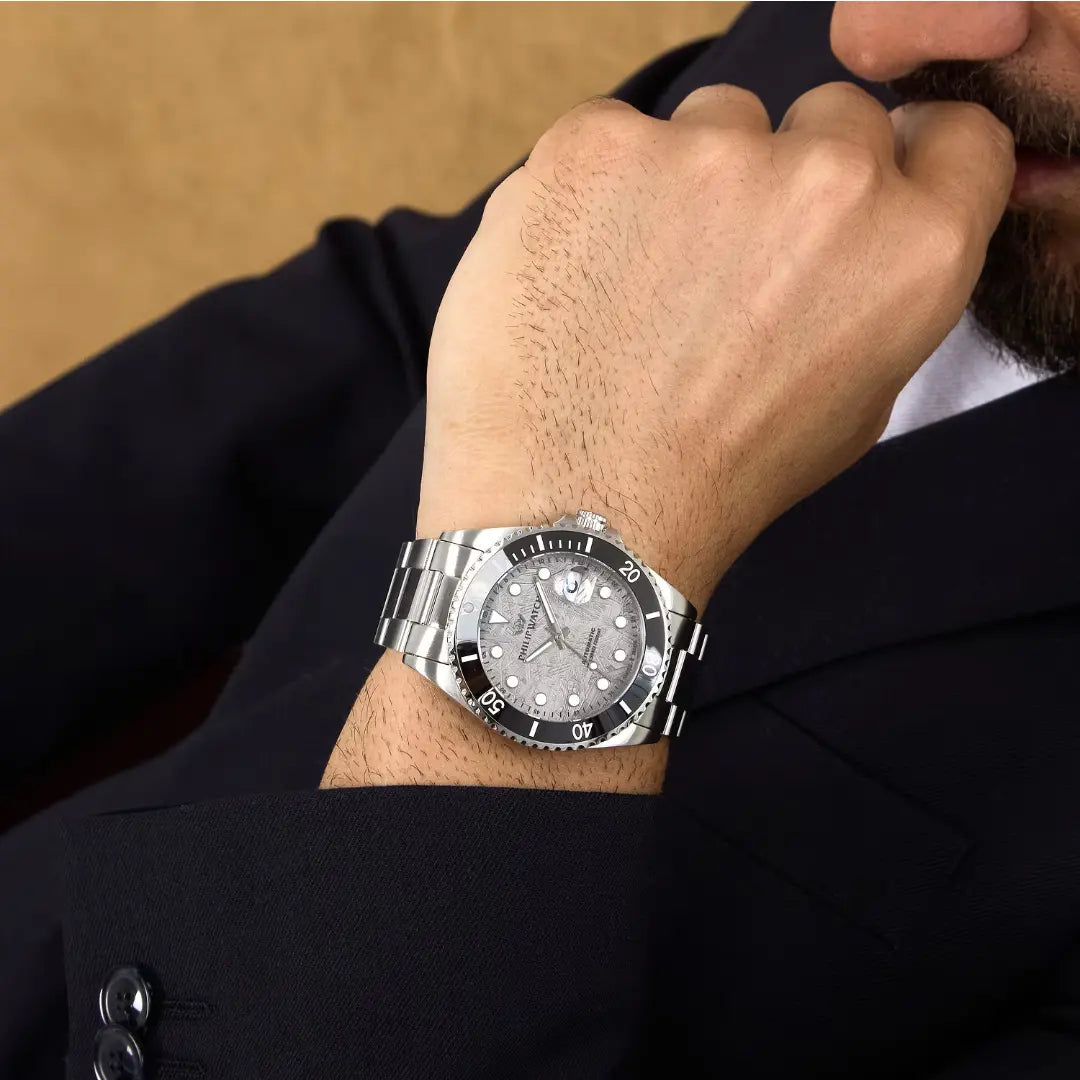 Orologio Philip Watch Automatico Caribe Diving Quadranet Meteorite R8223597119