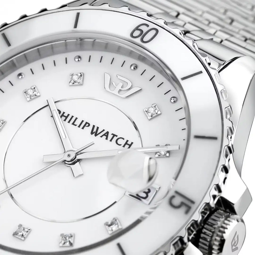 Orologio Philip Watch Caribe Diving Acciaio e Diamanti R8253597636