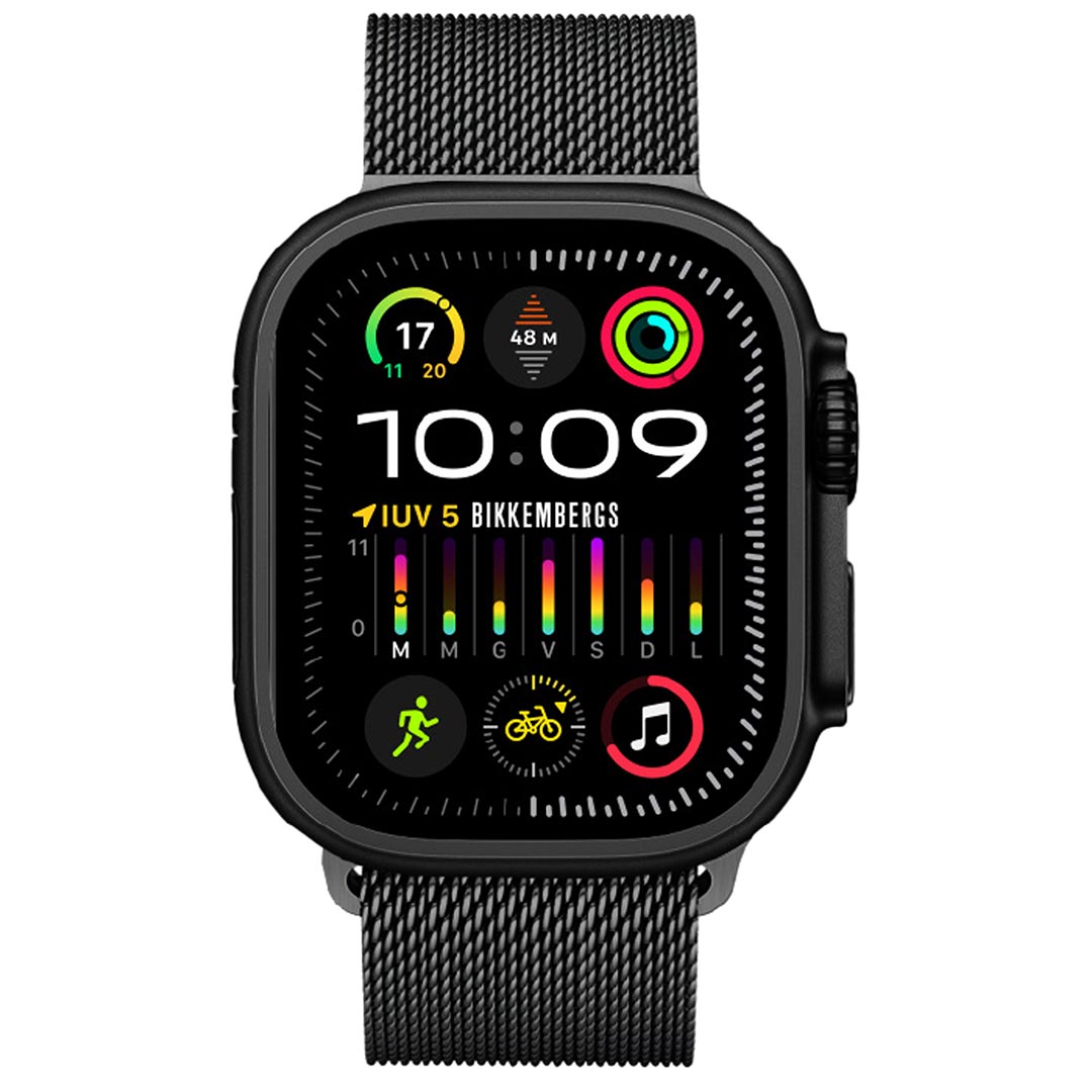 Orologio Smartwatch Bikkembergs Alluminio e Maglia Milano 49mm BK47