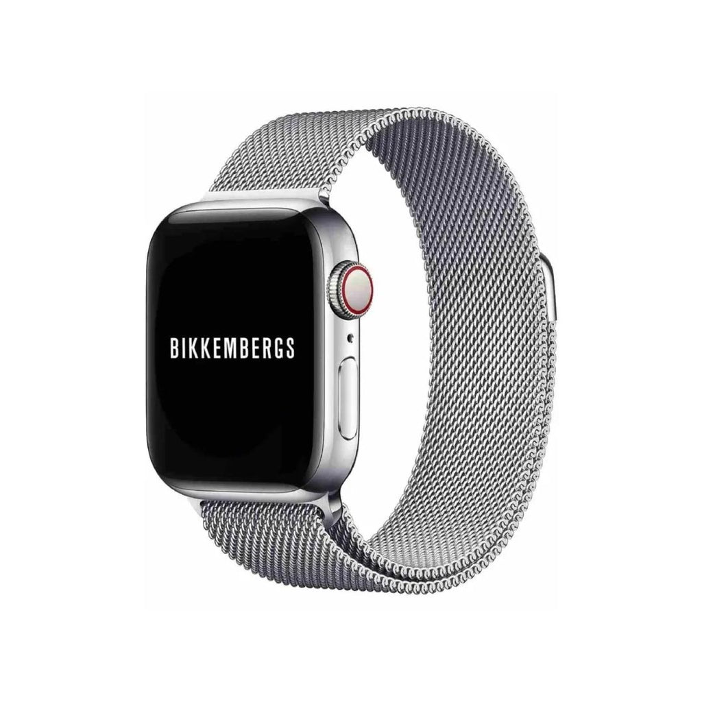 Orologio Smartwatch Bikkembergs Alluminio e Maglia Milano Argentata 43mm BK16-3