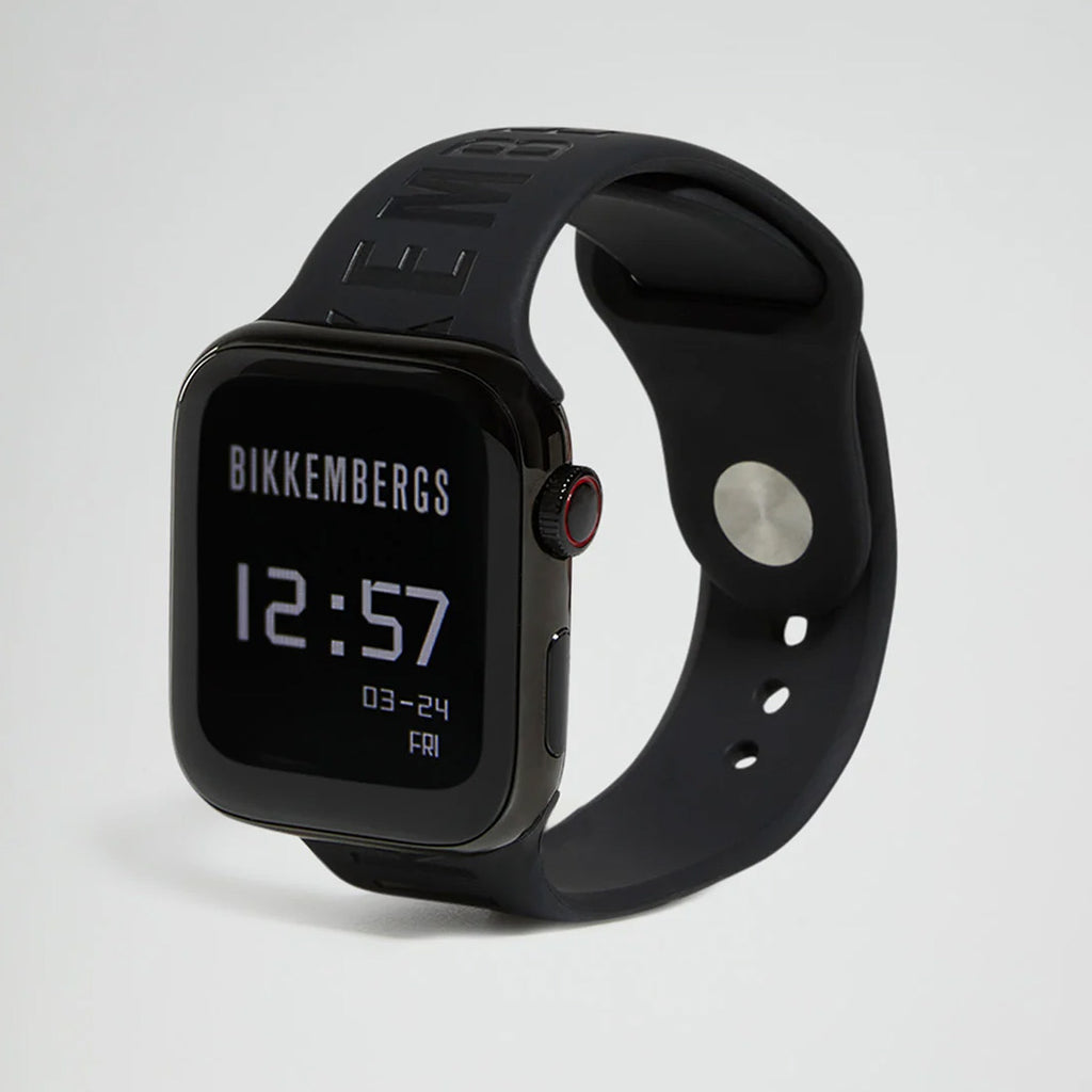 Orologio Smartwatch Bikkembergs Alluminio e Silicone Nero 43mm BK32