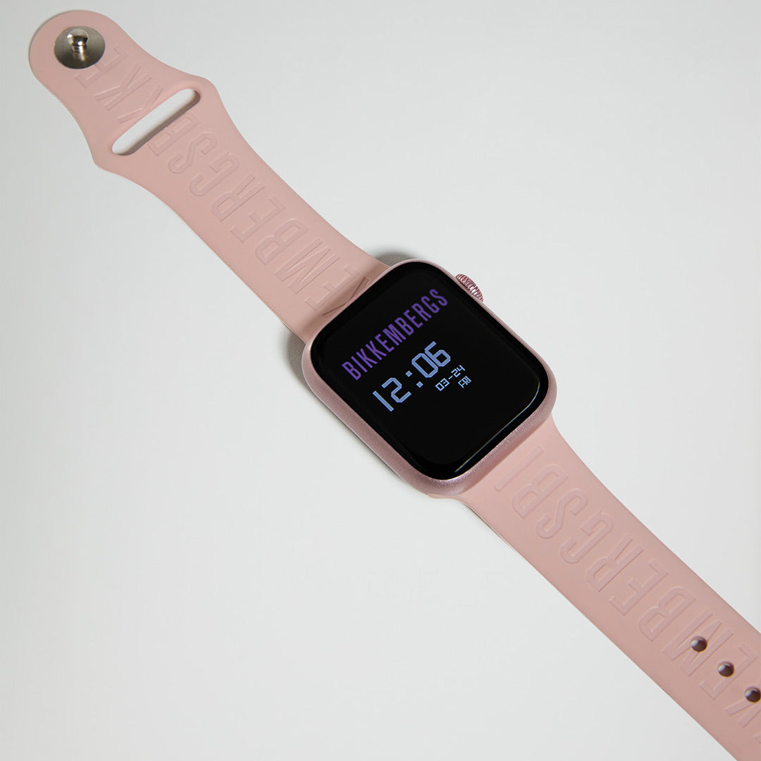 Orologio Smartwatch Bikkembergs Alluminio e Silicone Rosa 41mm BK23
