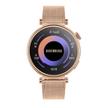 Orologio Smartwatch Bikkembergs Cassa Gold Rosé Cinturino Mesh AMOLED 41mm BK-GR06