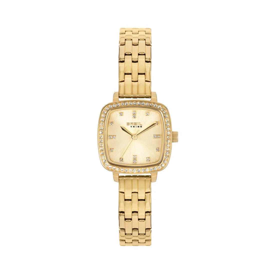 Orologio Solo Tempo Aurea Acciaio Dorato EW0849