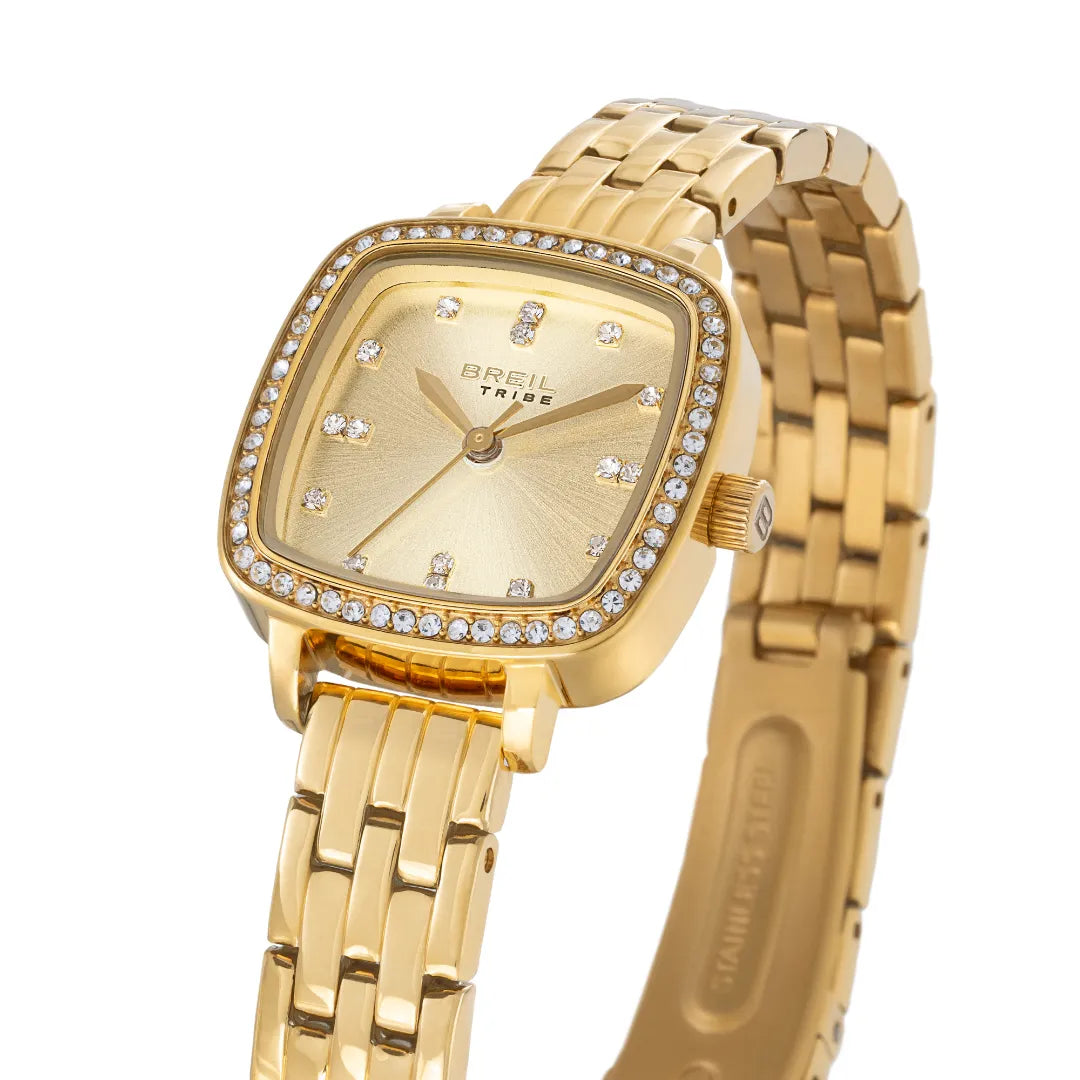Orologio Solo Tempo Aurea Acciaio Dorato EW0849