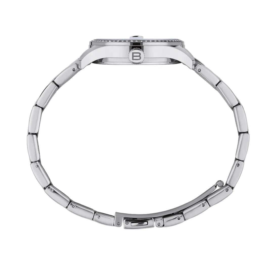 Orologio Solo Tempo Breil Classic Elegance Argentato e Blu EW0723