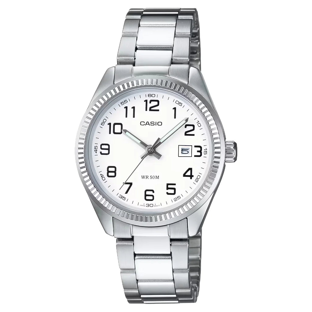 Orologio Solo Tempo Casio Timeless Acciaio LTP-1302PD-7BVEG