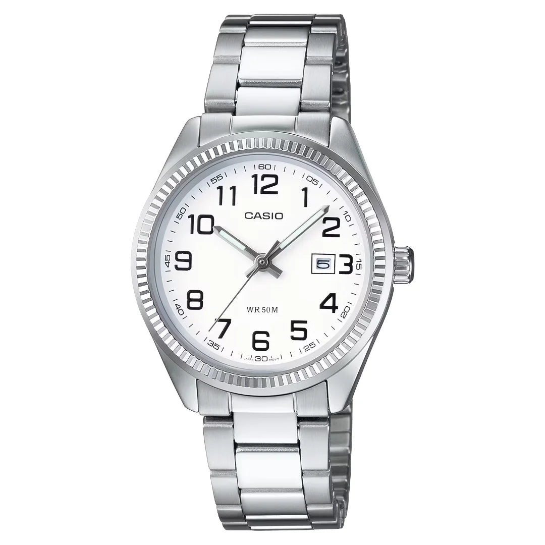 Orologio Solo Tempo Casio Timeless Acciaio LTP-1302PD-7BVEG