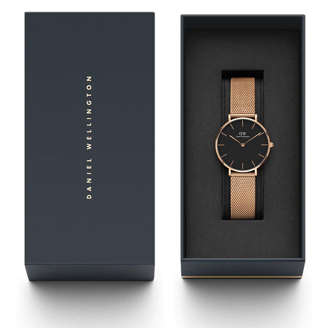 Orologio Solo Tempo Daniel Wellington Petite Melrose Acciaio Rosé DW00100161