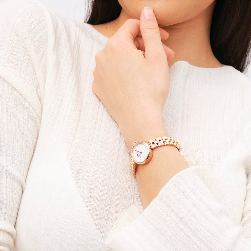 Orologio Solo Tempo Elan Lumine Acciaio Rosato Daniel Wellington DW00100717